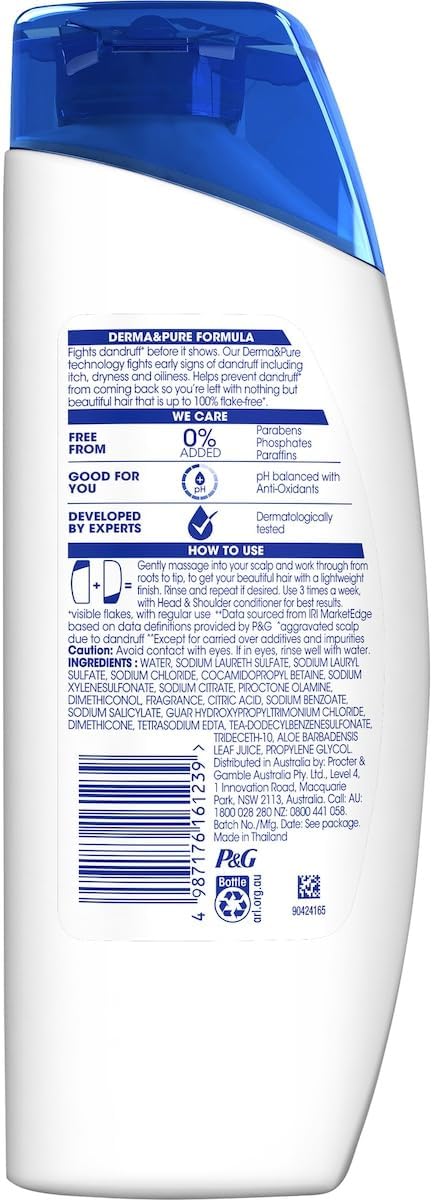 Head & Shoulders Sensitive Scalp Care Anti-Dandruff Shampoo 400ml image 2