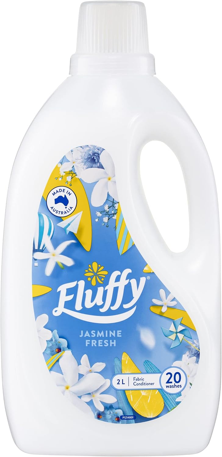 Fluffy Jasmine Fresh Fabric Softener Conditioner 2L