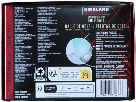 Kirkland Signature Performance+ V3 Golf Balls – 12 Pack image 2