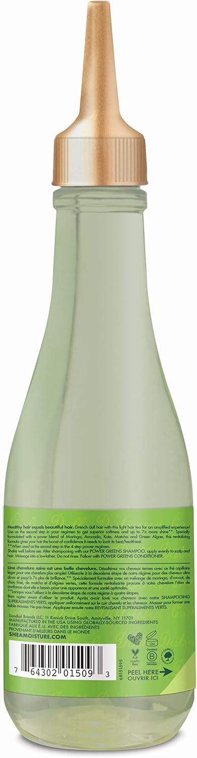 Shea Moisture Moringa & Avocado Power Greens Hair Tea Rinse 237ml image 2