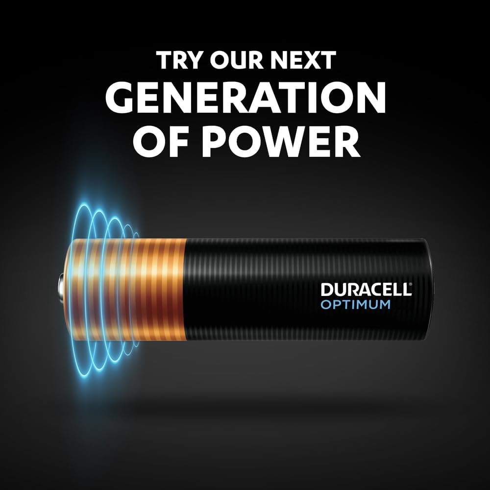 Duracell Optimum AA Alkaline Batteries, 8 Pack image 3