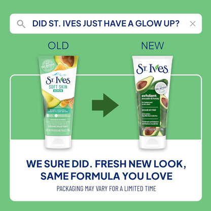 St. Ives Soft Skin Avocado & Honey Scrub 170g image 8