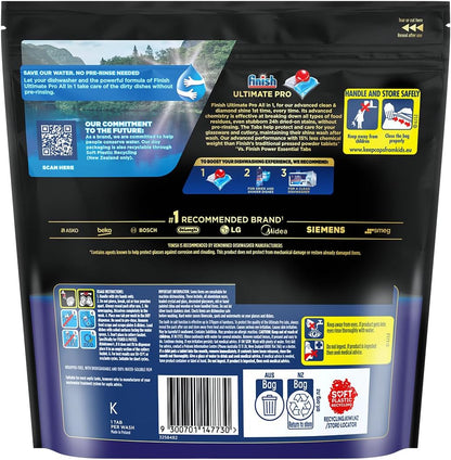 Finish Ultimate Pro Dishwash Tablets, Baking Soda, 32 Tablets image 3