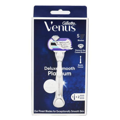 Gillette Venus Deluxe Smooth Platinum Women's Razor image 7