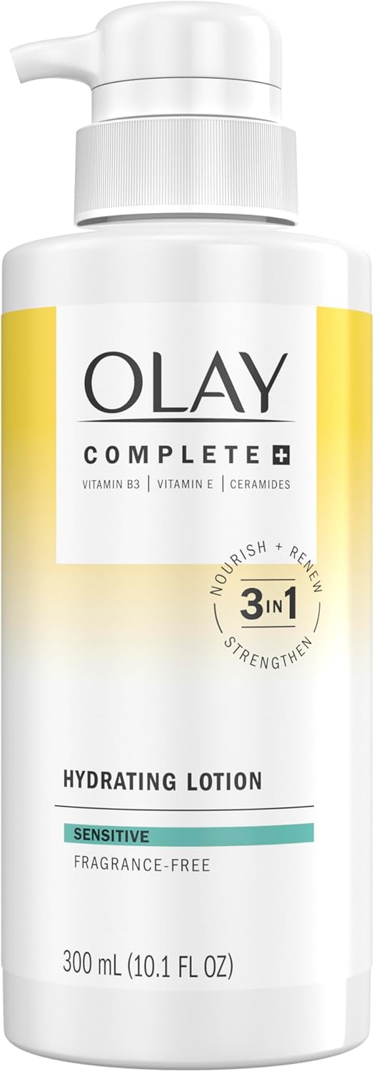 Olay Complete+ Hydrating Lotion 300mL – 3-in-1 Nourish, Renew, Strengthen