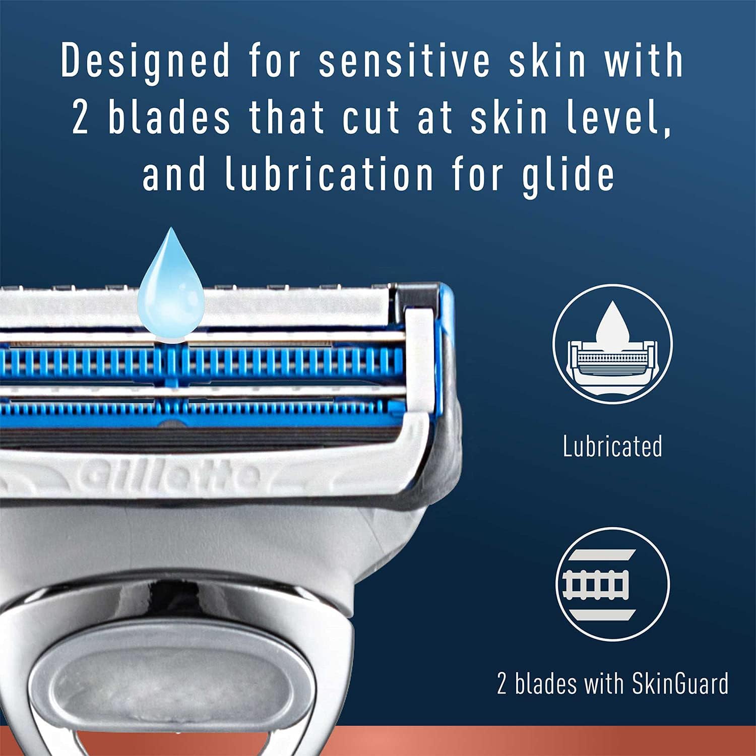 King C. Gillette Neck Razor + 1 Blade Refill image 3
