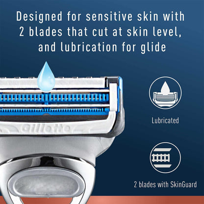 King C. Gillette Neck Razor + 1 Blade Refill image 3