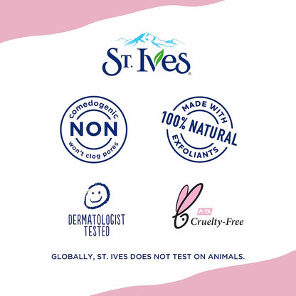 St Ives Gentle Smoothing Face Scrub Rose Water & Aloe Vera 150 mL image 6