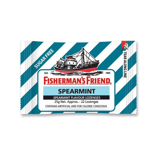 Fisherman's Friend Spearmint Sugar-Free Lozenges 12 x 25g