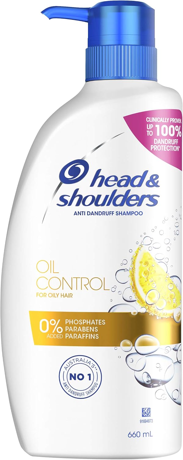 Head & Shoulders Oil Control Anti Dandruff Shampoo with Citrus Extract 660ml image 8