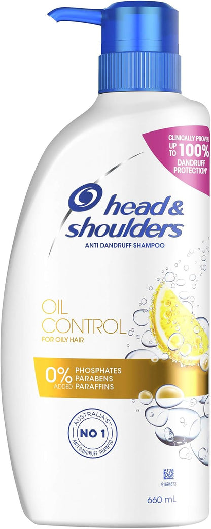 Head & Shoulders Oil Control Anti Dandruff Shampoo with Citrus Extract 660ml image 8