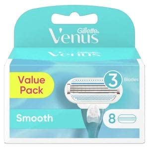 Gillette Venus Smooth Women's Razor Blade Refills, 8 Count image 4