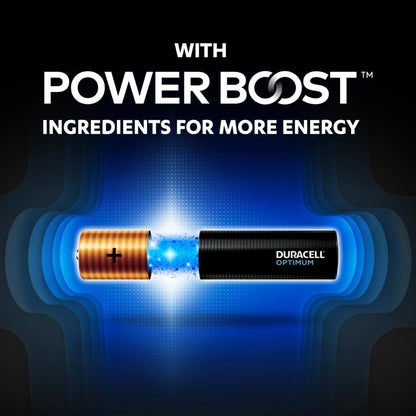 Duracell Optimum AAA Alkaline Batteries, 4 Pack image 5