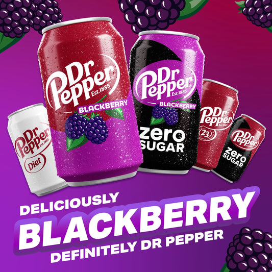 Dr Pepper Blackberry 355ml (Pack of 12) image 2