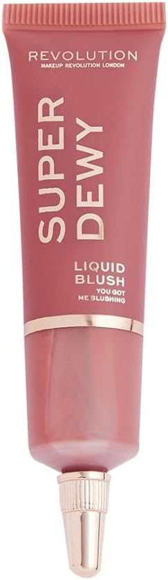 REVOLUTION LIQUID BLUSH SUPER DEWY YOU GOT ME BLUSHING 15mL image 7