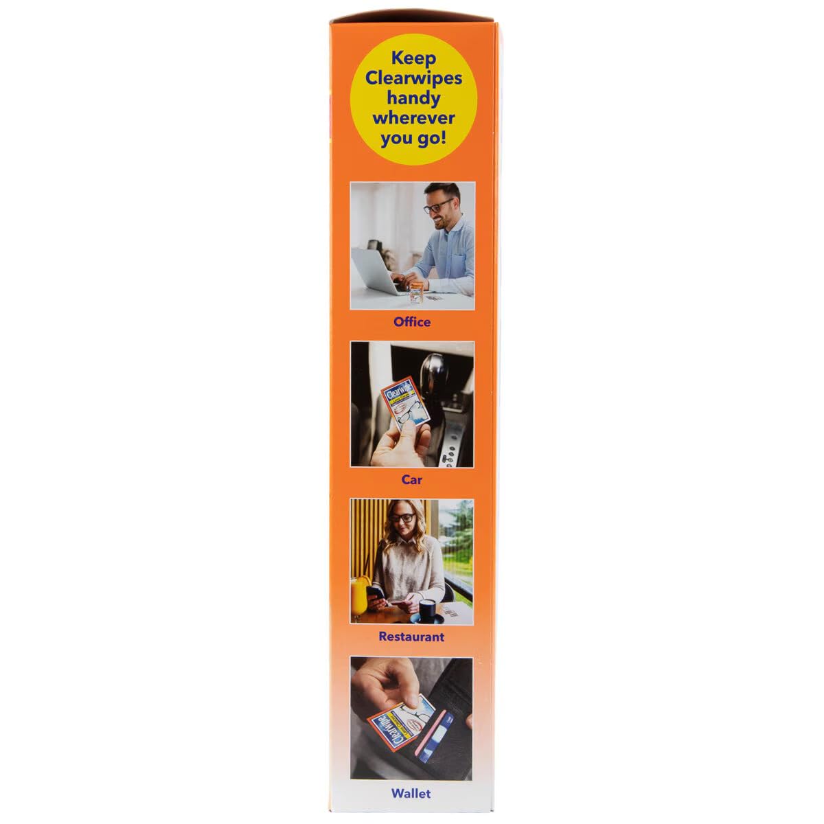 Clearwipe Lens Cleaner 160 Wipes image 5