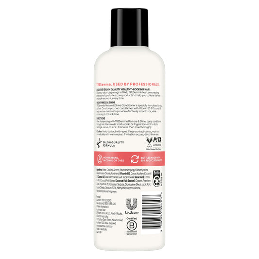 TRESemmé Restore & Shine Conditioner with Vitamin B5 & Coconut Oil, 350ml image 2