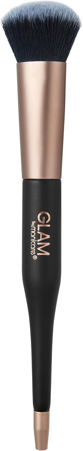 Glam by Manicare GP2 Buffing Foundation Brush – Soft Synthetic Bristles for Liquid & Powder image 2