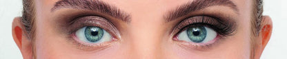 Eylure London Luxe Velvet Noir Eyelashes - Nightfall Matte Black Fibres image 3