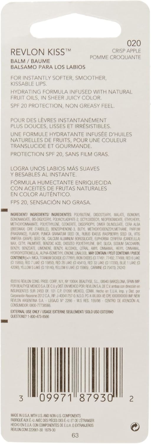 Revlon Kiss Lip Balm 020 Crisp Apple image 2