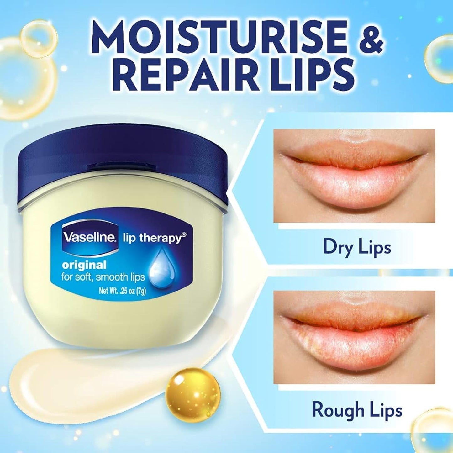 Vaseline Lip Therapy Original Lip Balm 7g image 4