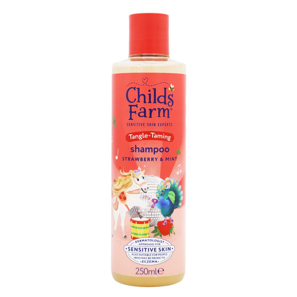 Childs Farm Tangle Taming Shampoo Strawberry & Mint 250mL image 7