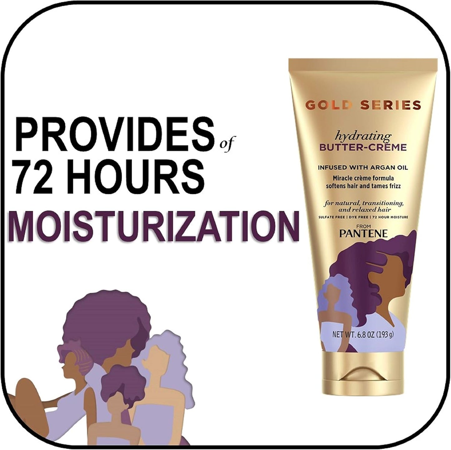 Pantene Gold Series Hydrating Butter-Crème 193g image 4