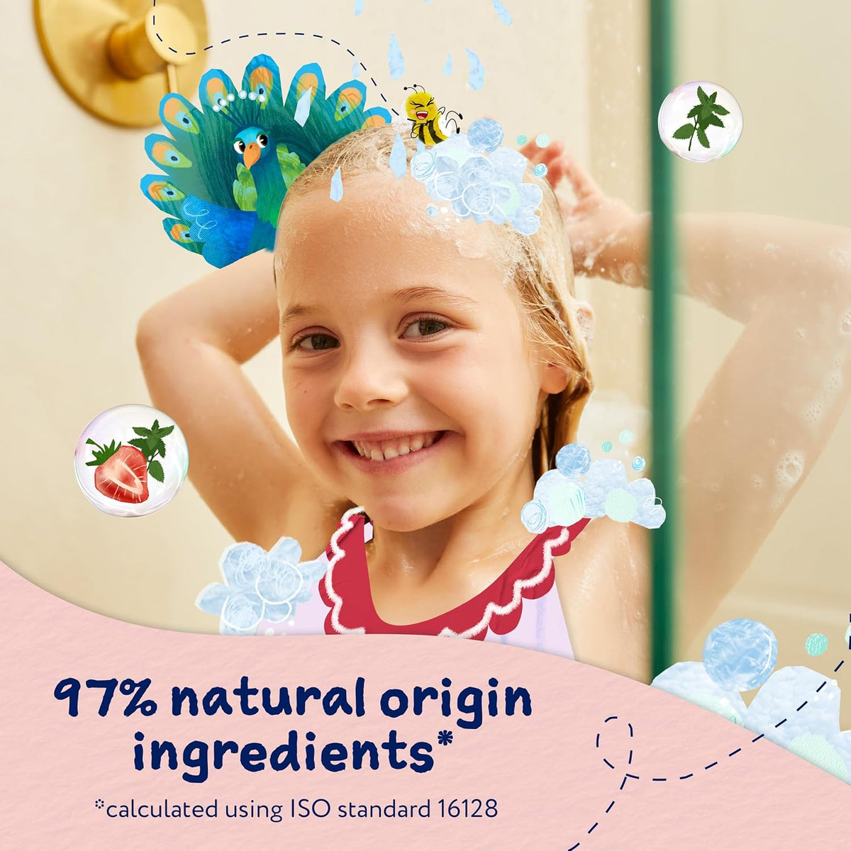 Childs Farm Tangle Taming Shampoo Strawberry & Mint 250mL image 5