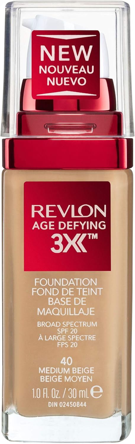 Revlon Age Defying 3X Foundation - Medium Beige