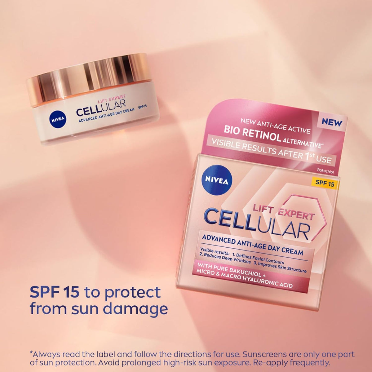 NIVEA Cellular Lift Expert Advanced Anti-Age Day Cream SPF 15 50ml image 11