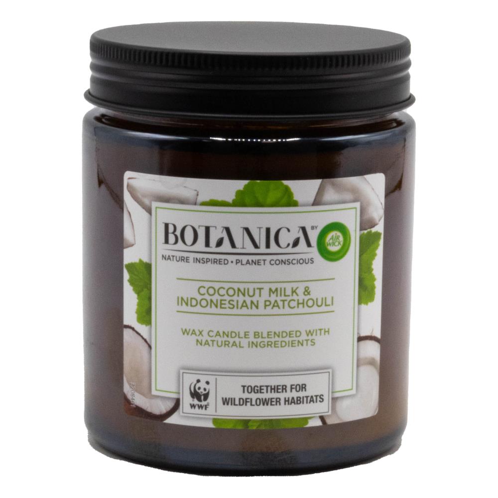 Air Wick Botanica Coconut Milk & Indonesian Patchouli Candle 205g image 5