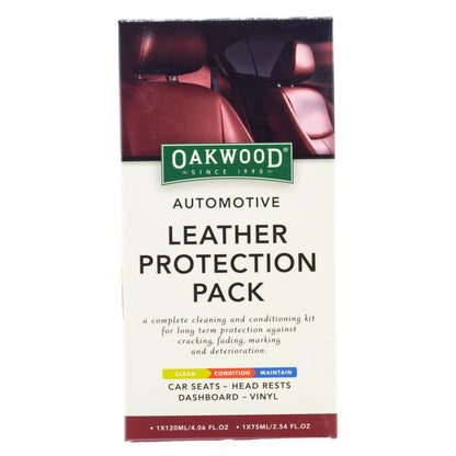 Oakwood Automotive Leather Care Protection Pack image 4