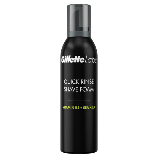 Gillette Labs By Gillette Quick Rinse Shaving Foam For Men, 240g image 2