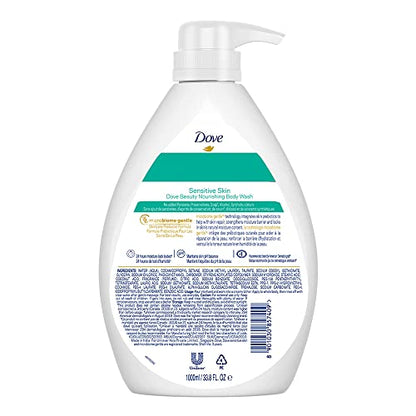 Dove Sensitive Skin Nourishing Body Wash 1000 ml image 5