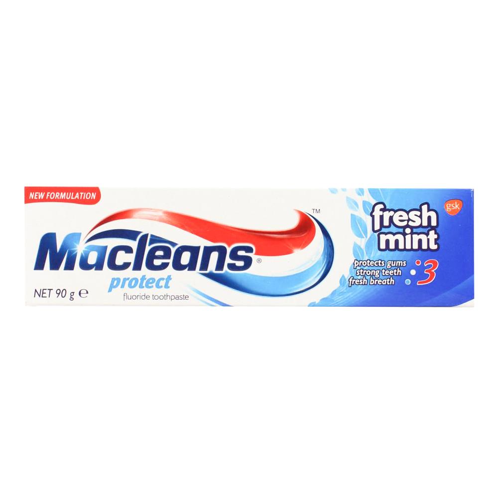 Macleans Protect Fresh Mint Toothpaste 90g image 2