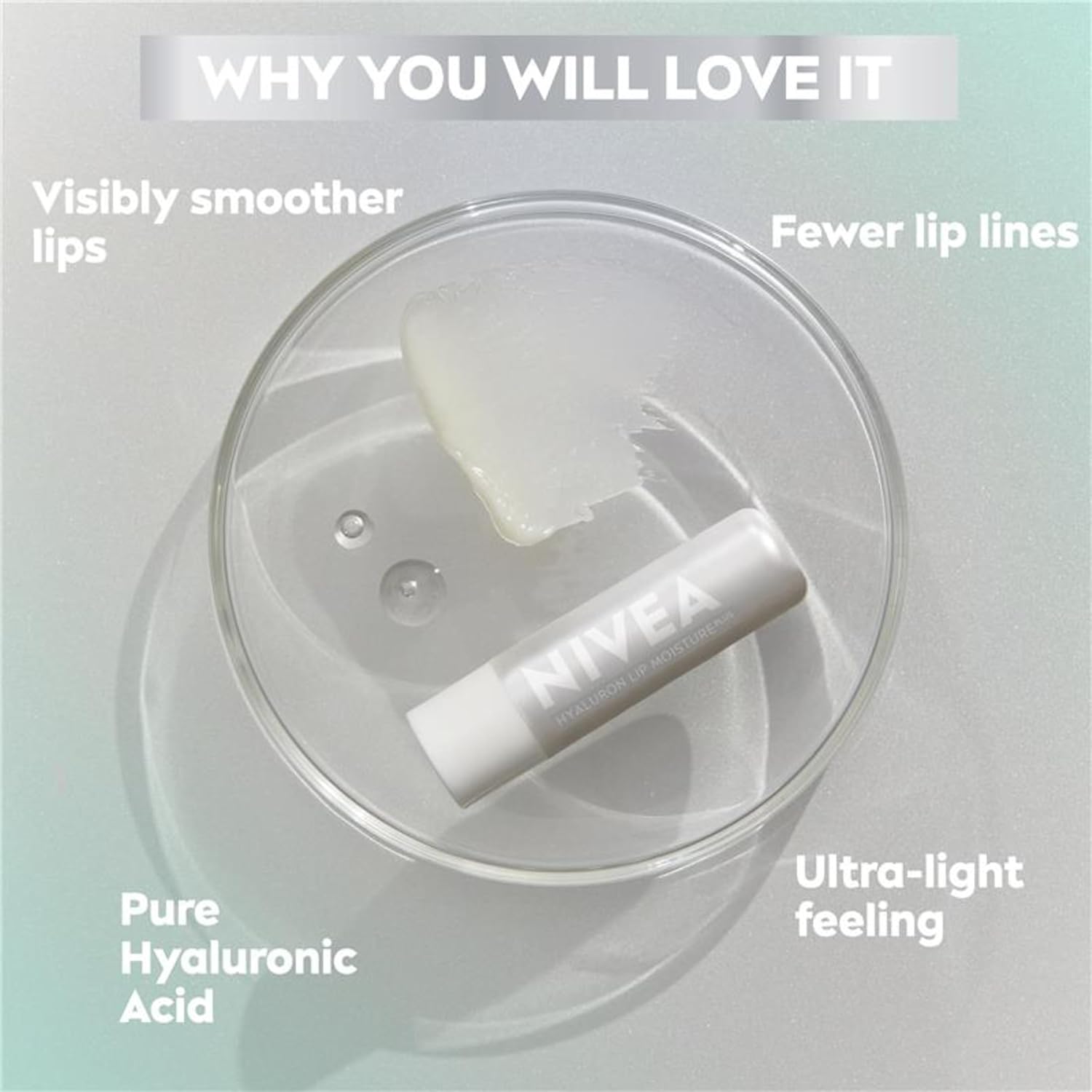 NIVEA Hyaluron Lip Moisture Plus Lip Balm 5.2g image 3