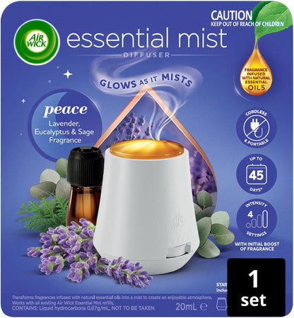 Air Wick Essential Mist Aroma Diffuser with Refill – Aroma Peace image 4