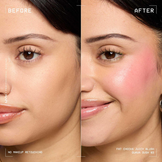 NYX Professional Makeup Fat Cheeks Blush in Guava Gush image 2