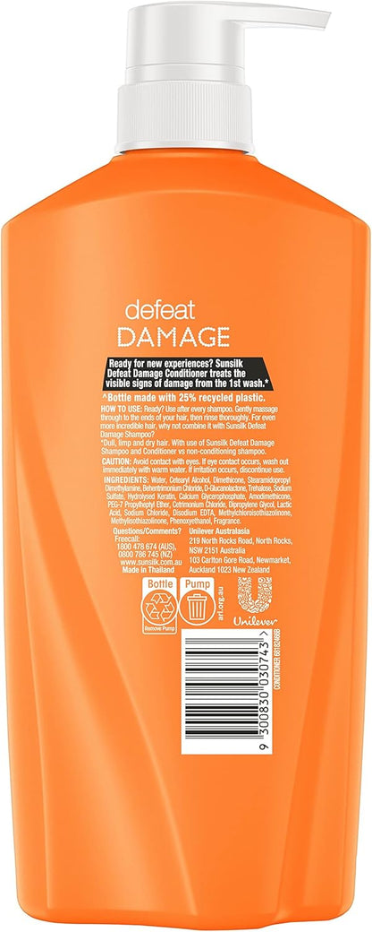 Sunsilk Keratin Conditioner Defeat Damage 700ml image 2