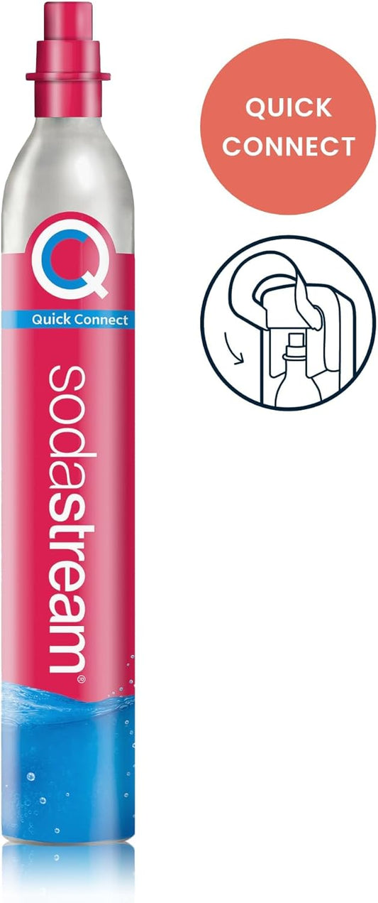 SodaStream 60L Quick Connect CO₂ Cylinder – Pink image 2
