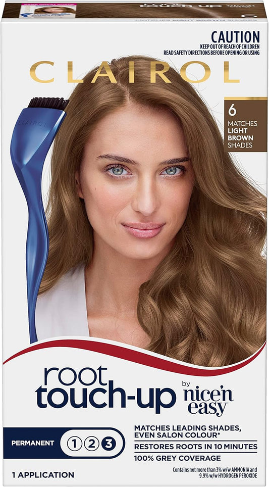 Clairol Root Touch-Up 6 Light Brown Permanent Hair Colour