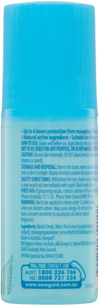 Aerogard Naturals Insect Repellent Roll-On 50mL image 2