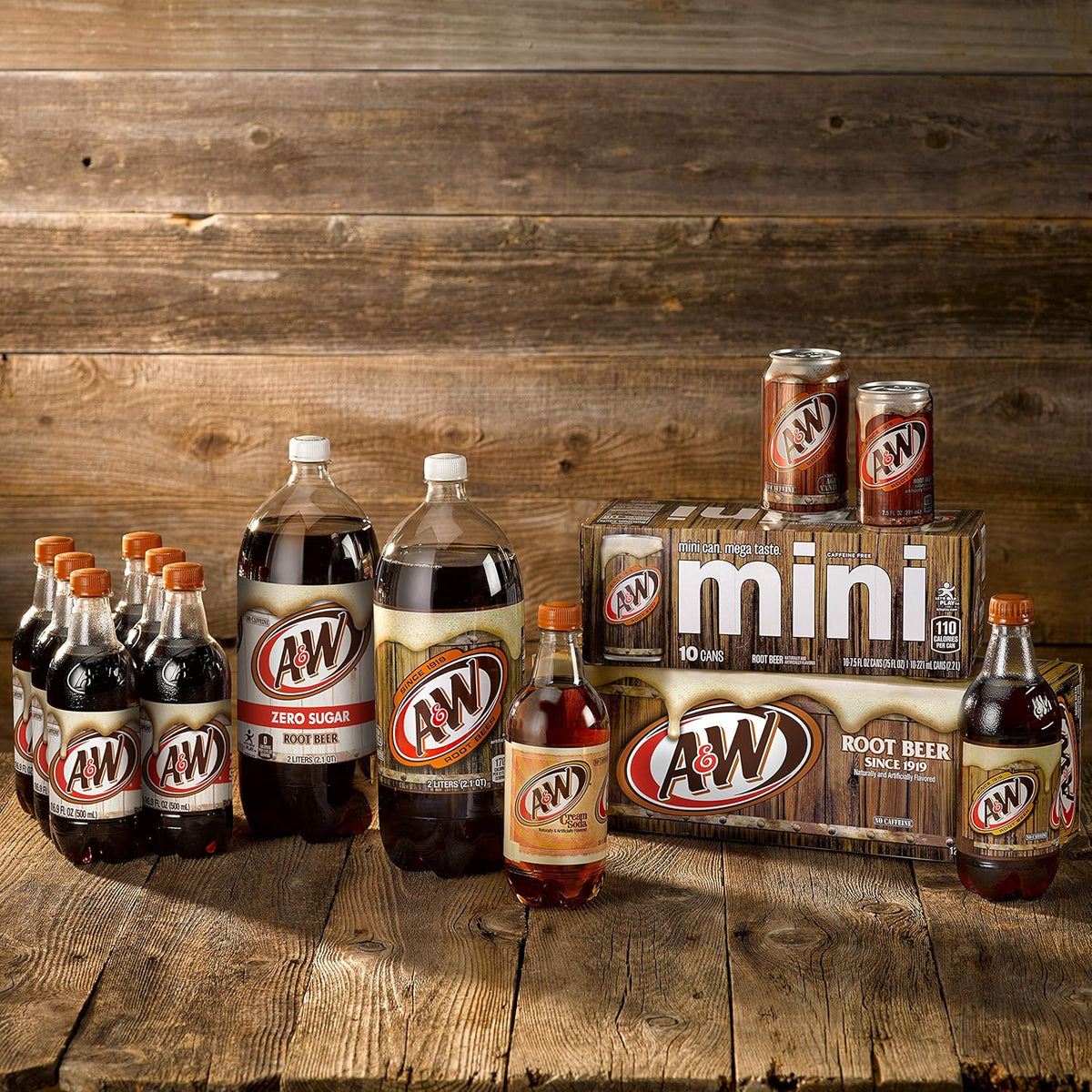 A&W Root Beer 355ml Can, 12-Pack image 6