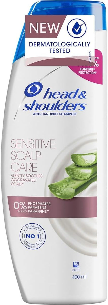 Head & Shoulders Sensitive Scalp Care Anti-Dandruff Shampoo 400ml image 3