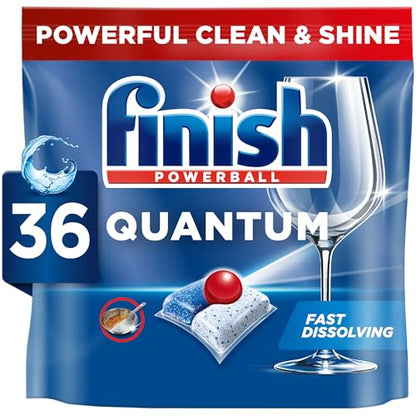 Finish Quantum Dishwashing Tablets Fresh 36 Pack