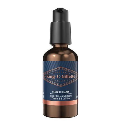 King C. Gillette Beard Thickener Formulated With Vitamin B Complex And Caffeine 50ml image 4