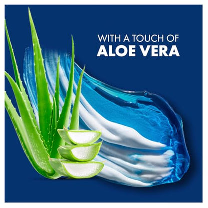 Gillette Men's Shaving Gel For Sensitive Skin With Soothing Aloe Vera, 195g image 5