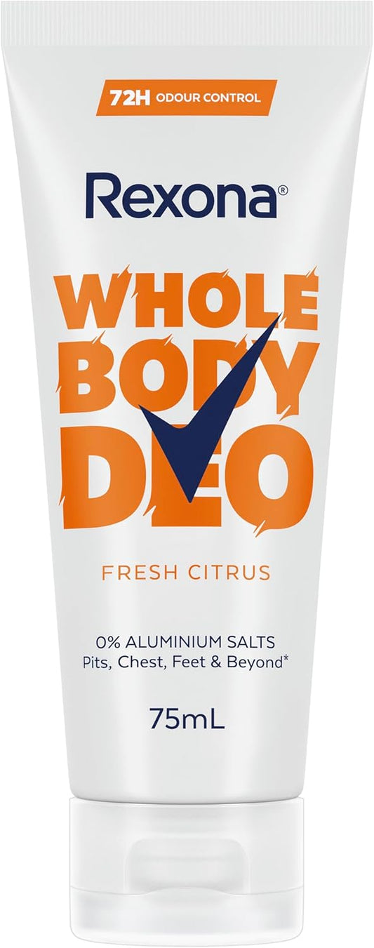 Rexona Women's Whole Body Fresh Citrus Deodorant Cream 75 ml