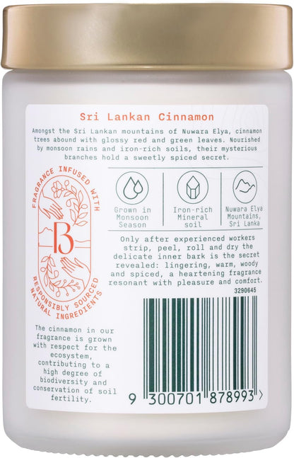Botanica Origins Sri Lankan Cinnamon Candle 250g image 3