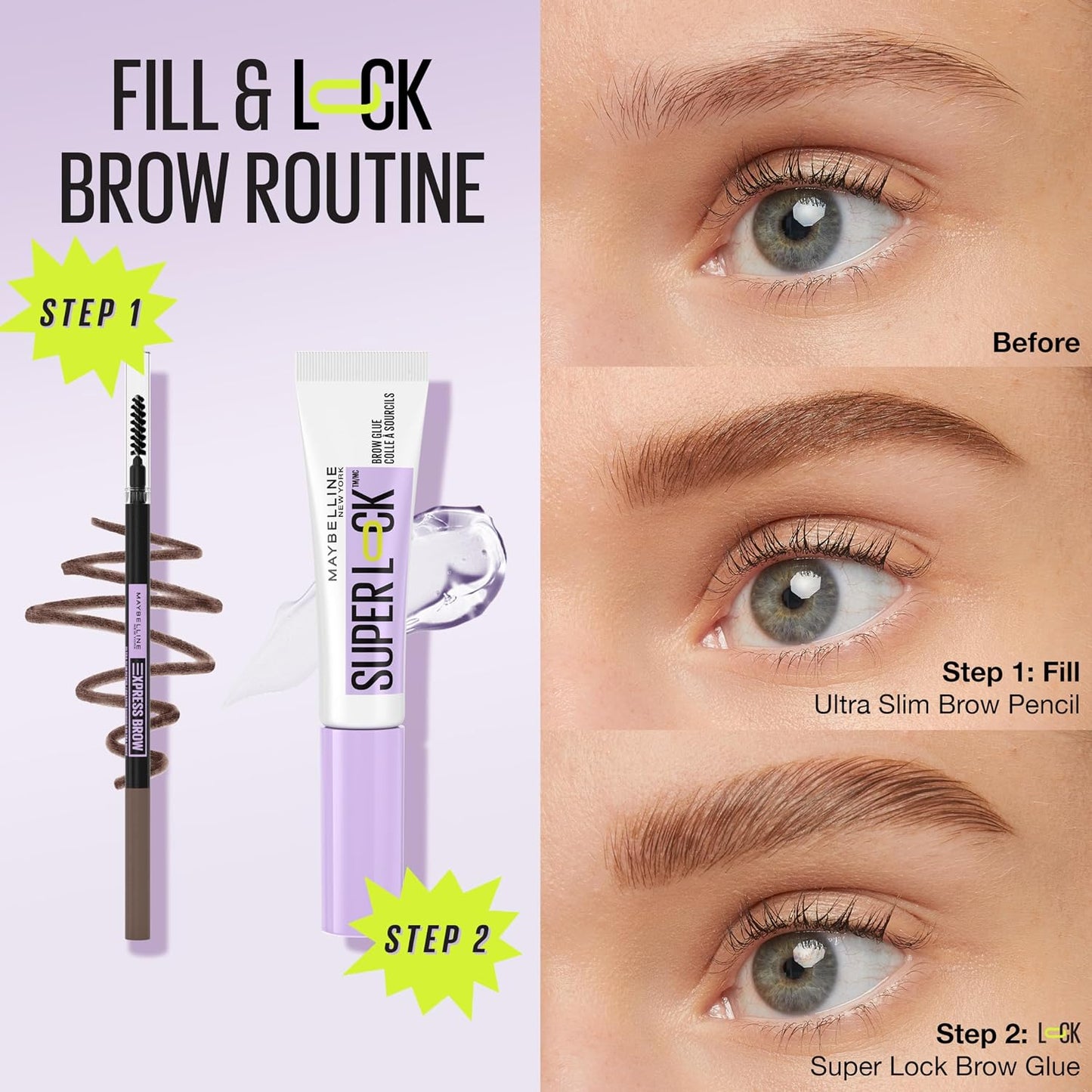 Maybelline Brow Ultra Slim Eyebrow Pencil - Soft Brown image 5